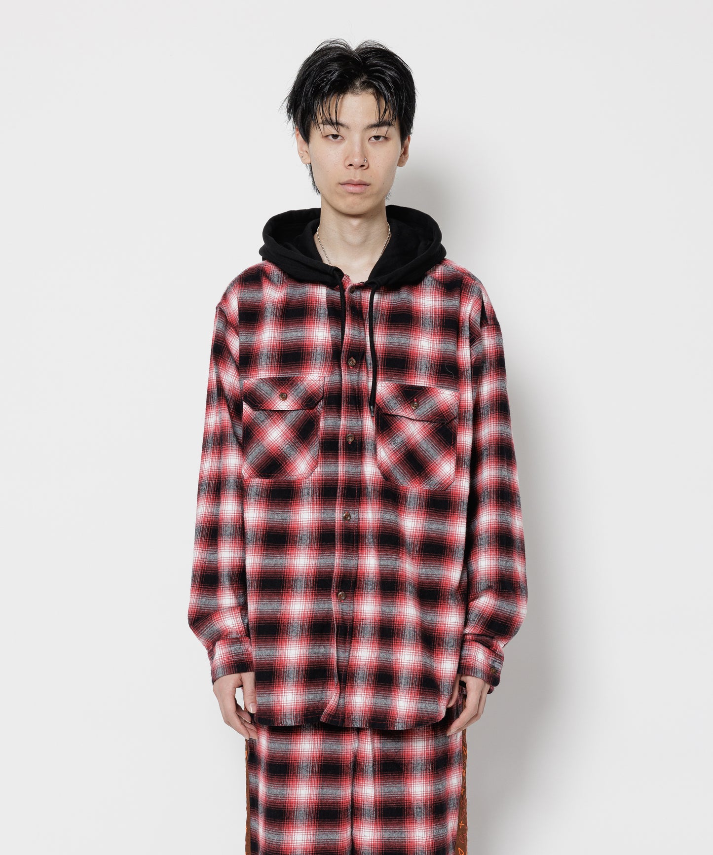 FLANNEL HOODED SHIRTS