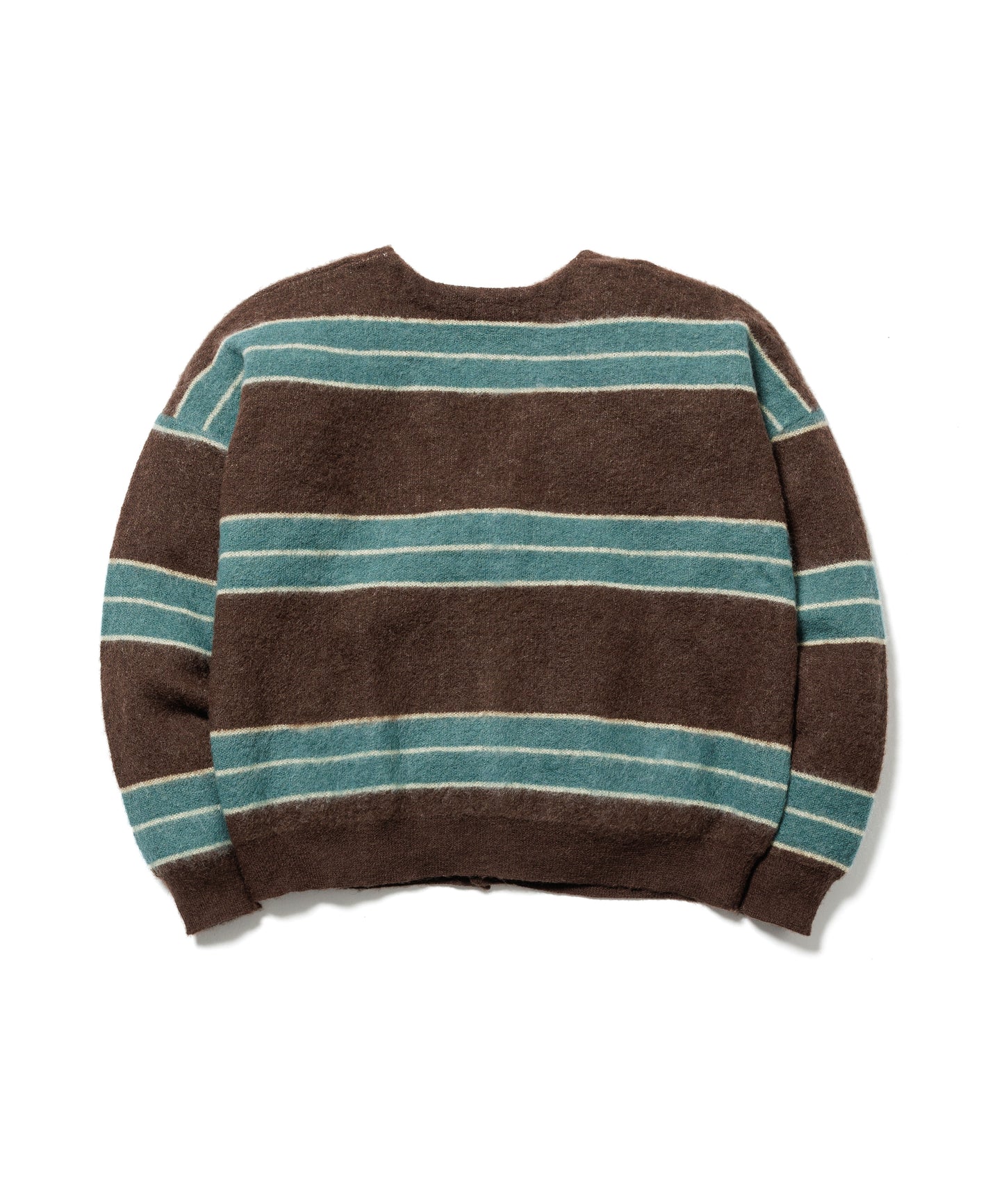STRIPE MOHAIR CARDIGAN