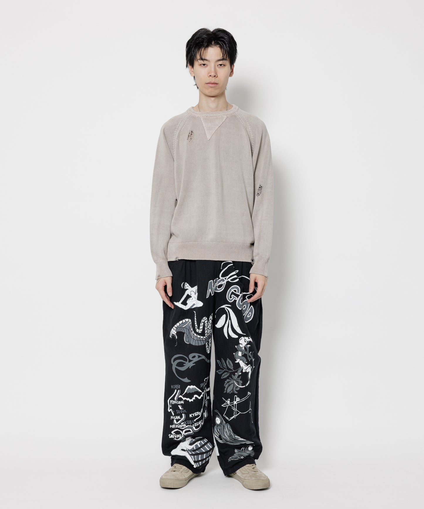 FADE KNIT SWEATER