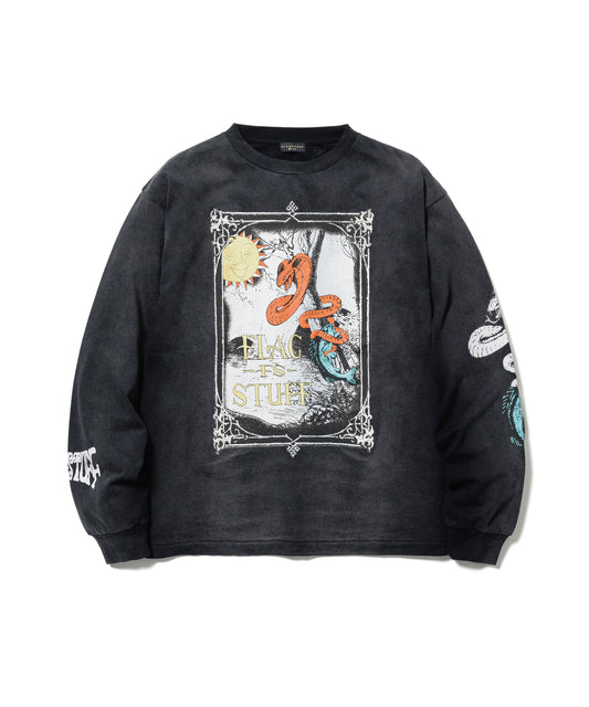 "SNAKE" L/S Tee