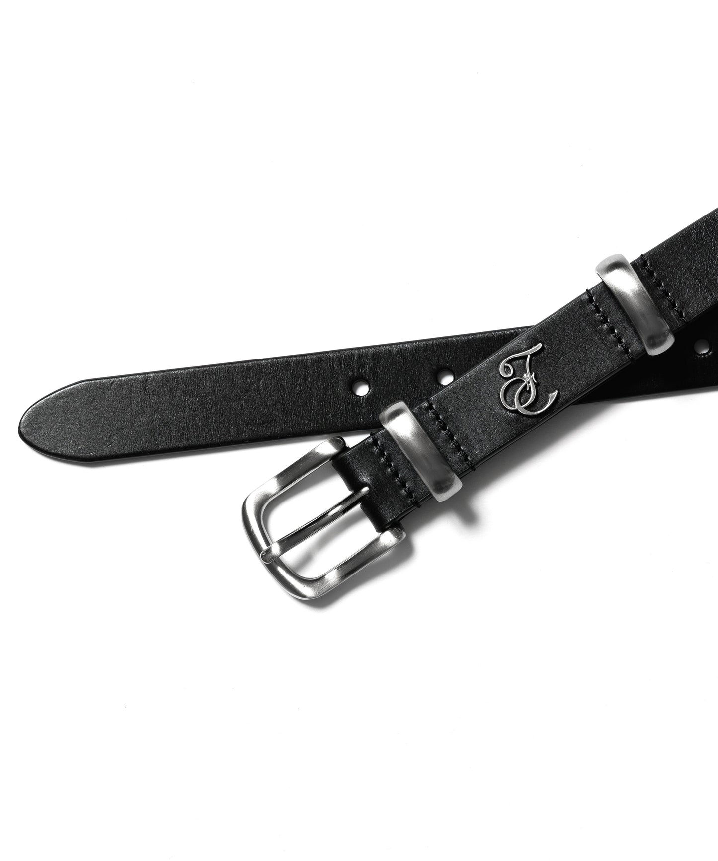 "F" LEATHER BELT