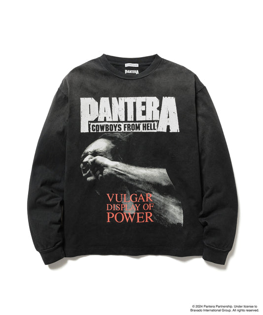 "VULGAR DISPLAY OF POWER" L/S TEE(xPantera)
