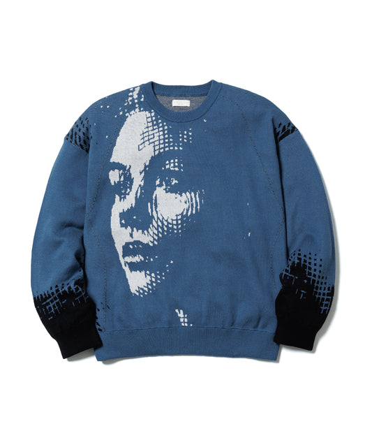 FACE COTTON SWEATER
