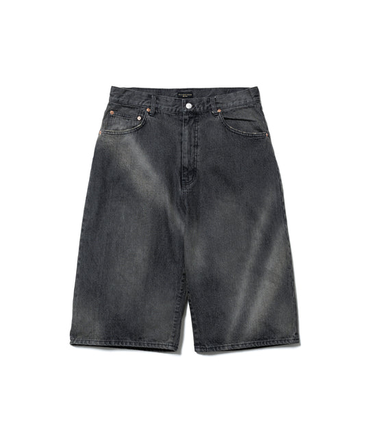 SUN FADE 5POCKET DENIM SHORTS