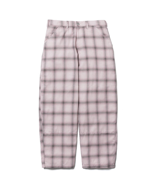 SHADOW PLAID PANTS