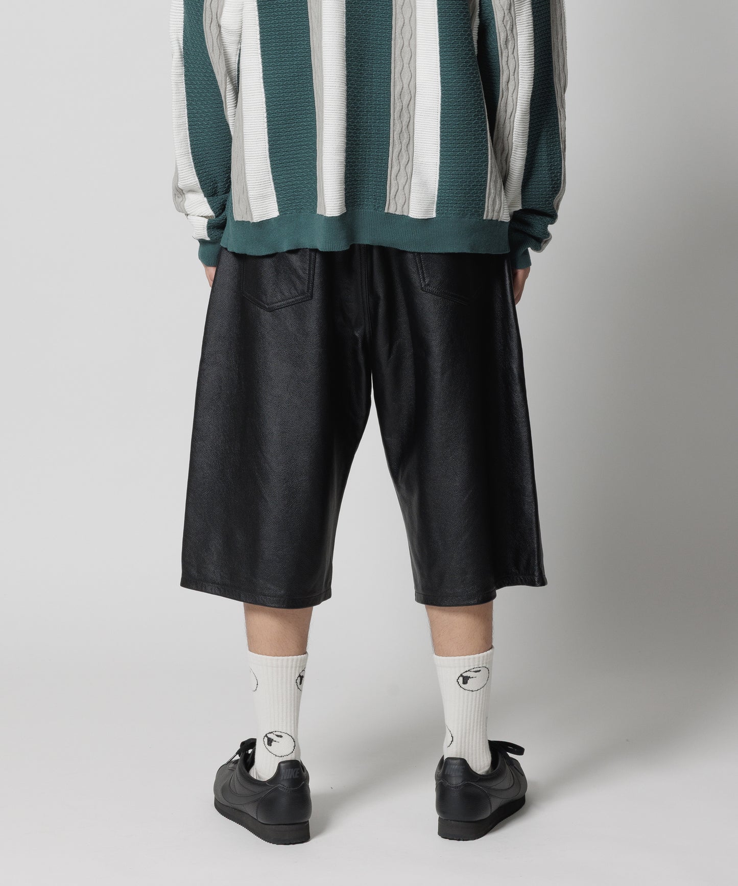 LEATHER SHORTS