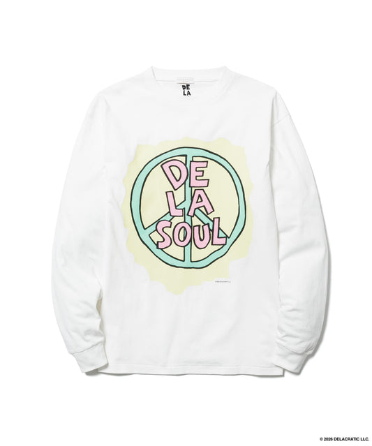 "PEACE" LS TEE(xDe La Soul)