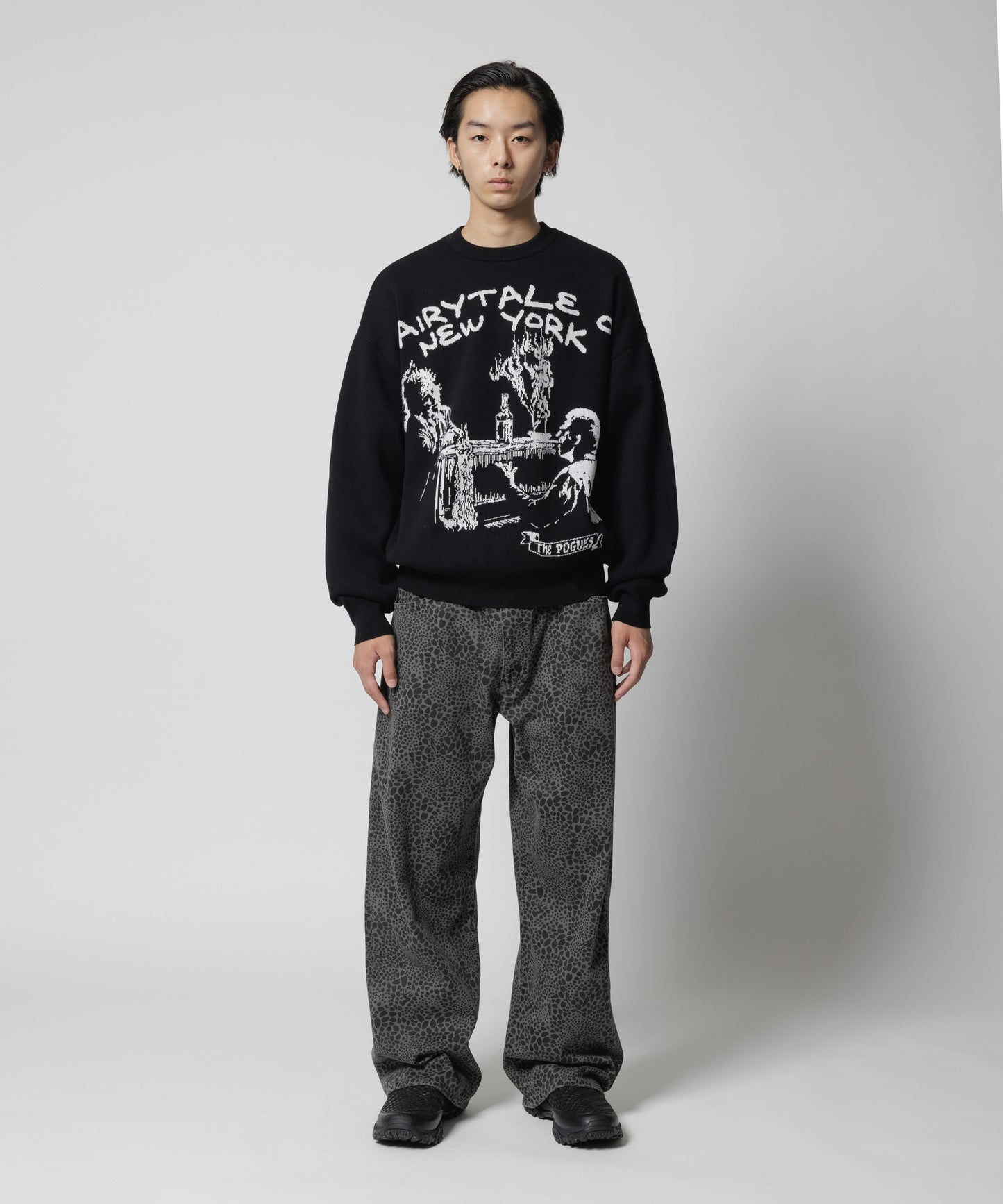 "FAIRYTALE OF NEW YORK" KNIT SWEATER(/THE POGUES)