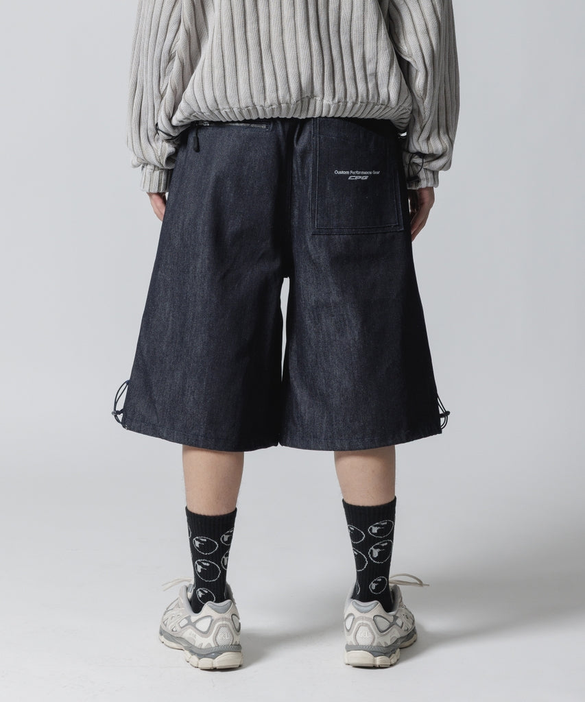 CPG RIGID DENIM HALF PANTS