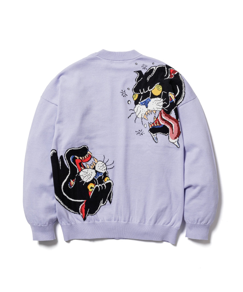 "TIGER" COTTON SWEATER