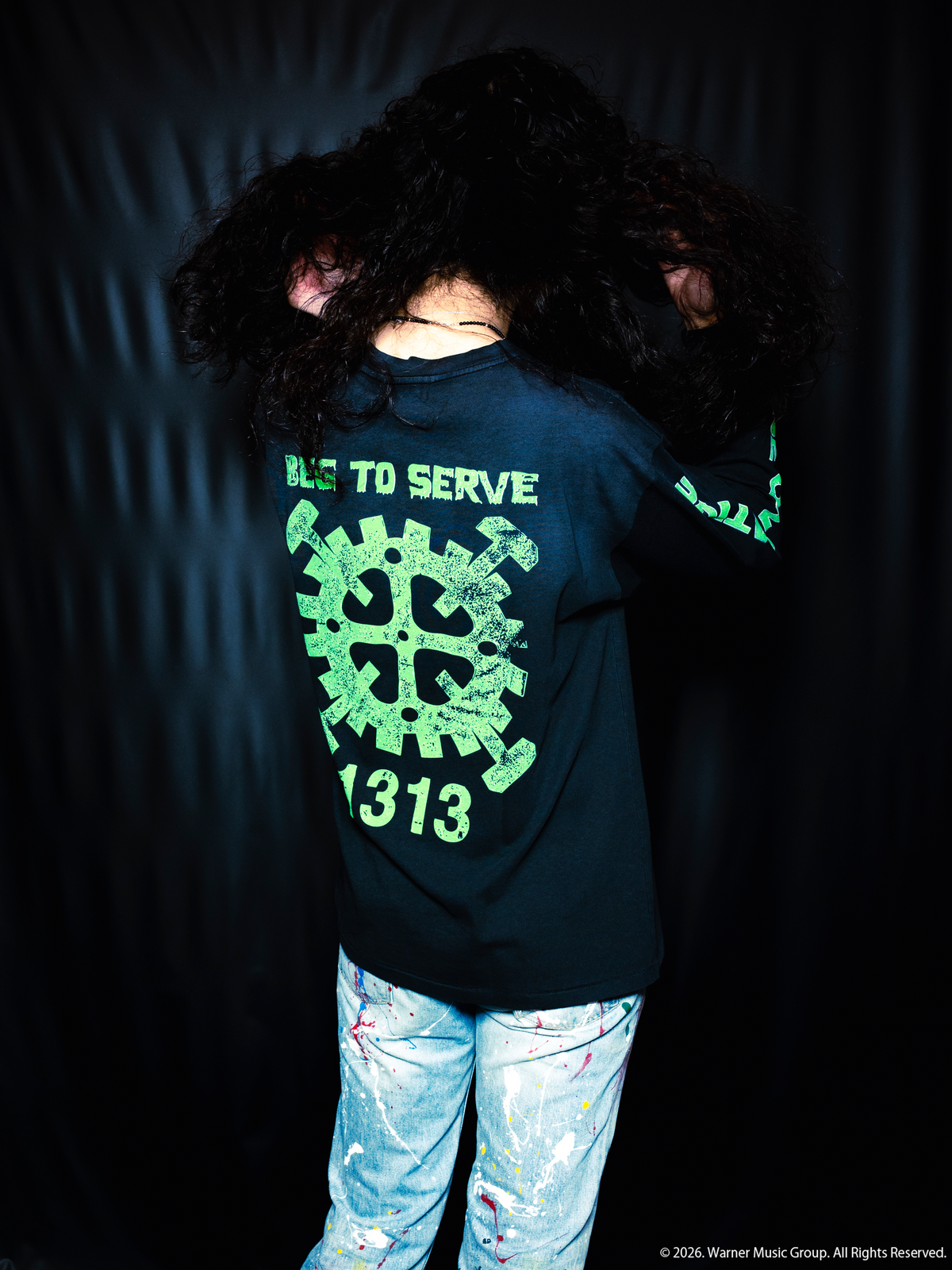 BEG TO SERVE L/S T-SHIRT(TYPE-O NEGATIVE)