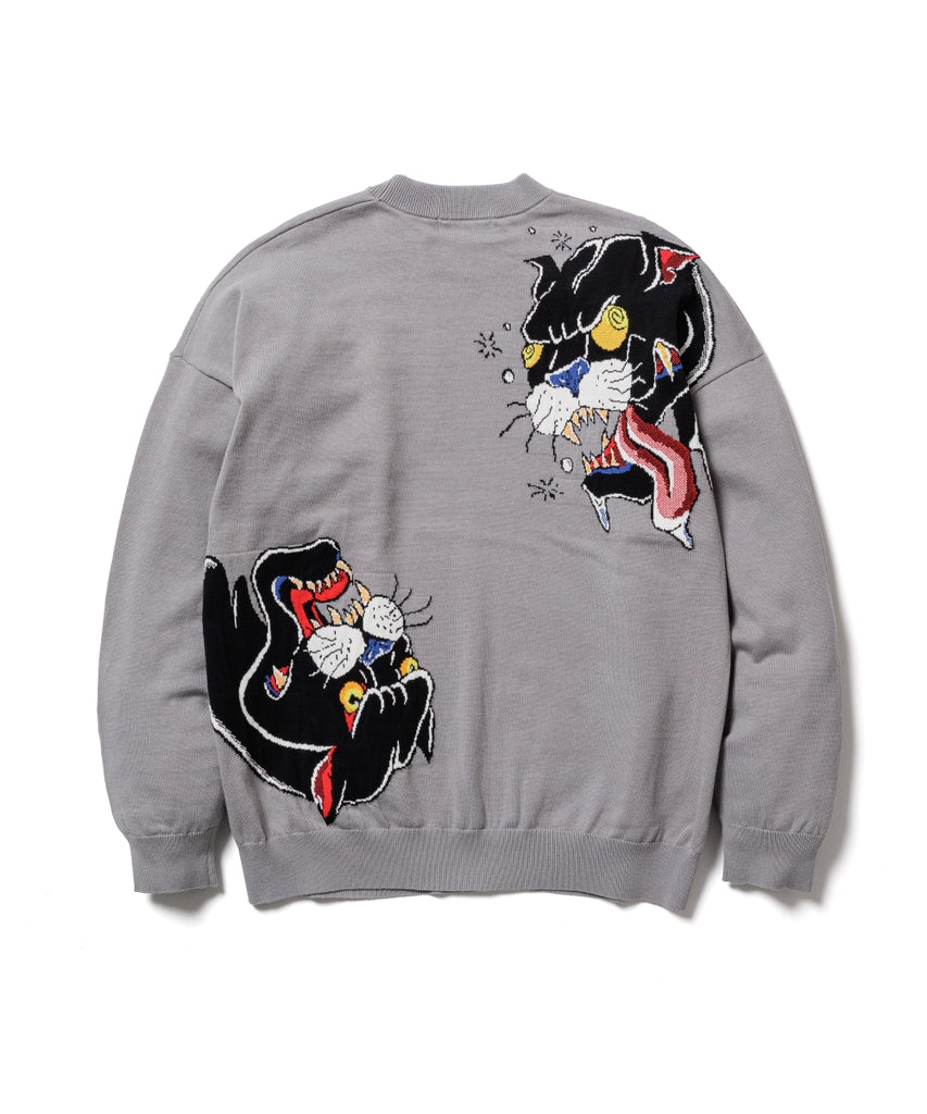 "TIGER" COTTON SWEATER
