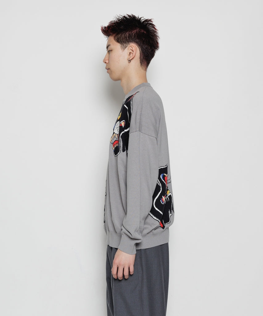 "TIGER" COTTON SWEATER