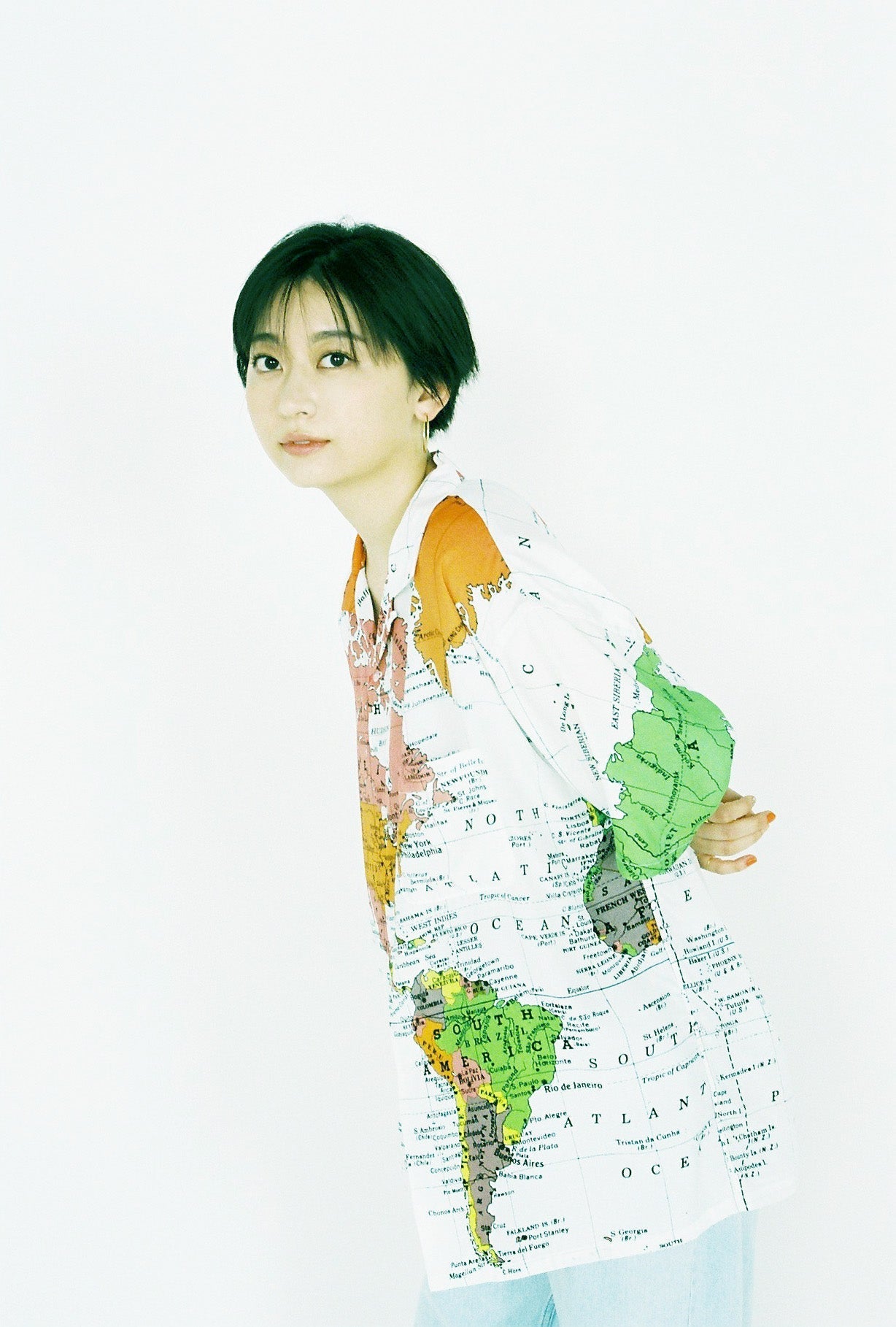 WORLD MAP S/S SHIRTS