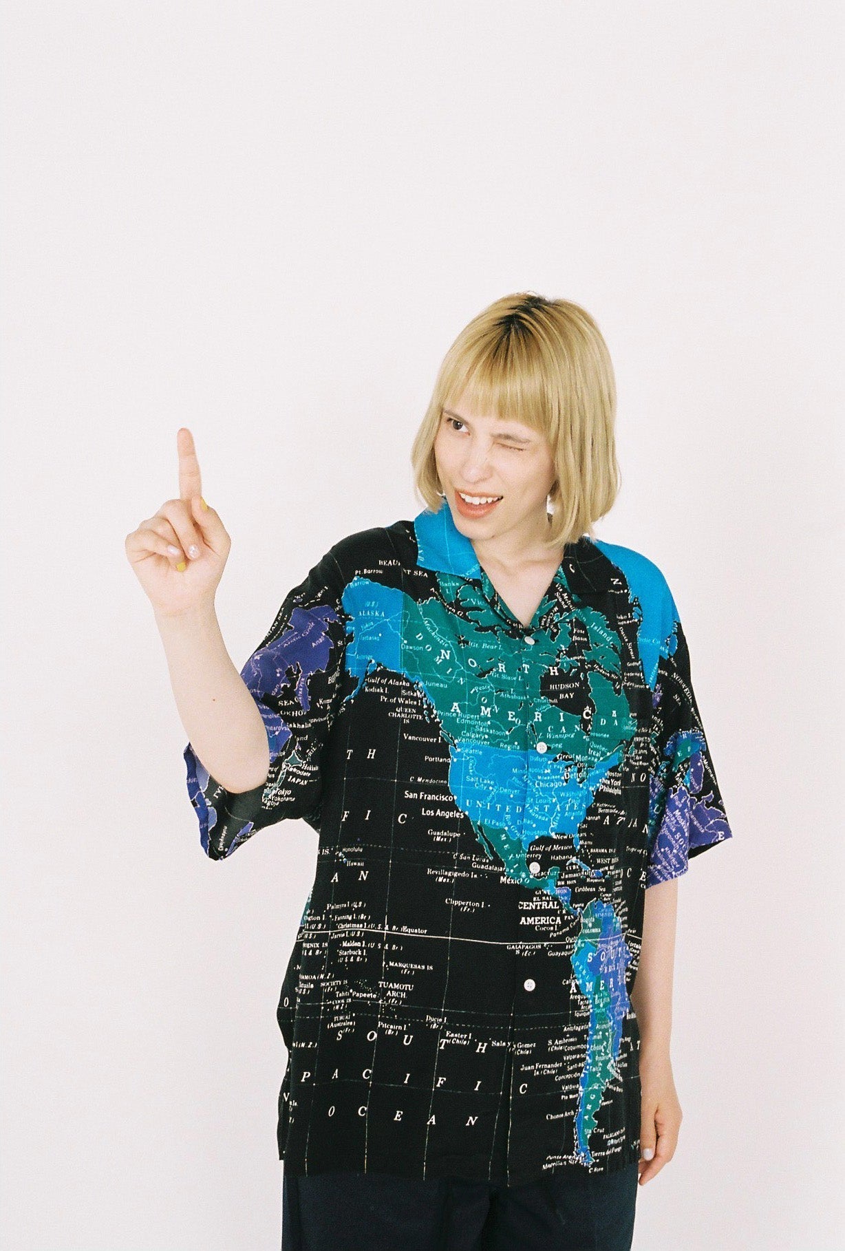 WORLD MAP S/S SHIRTS