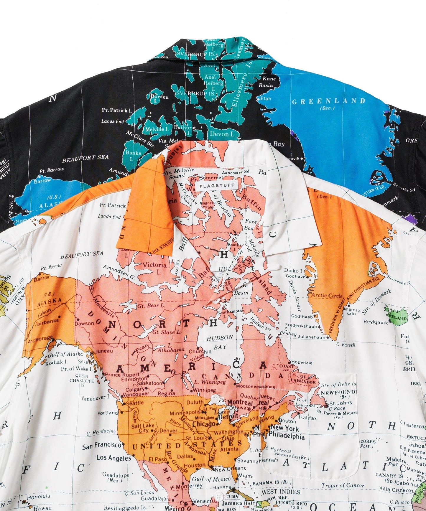 WORLD MAP S/S SHIRTS
