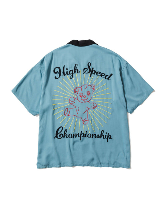 "BEAR"S/S BOWLING SHIRTS