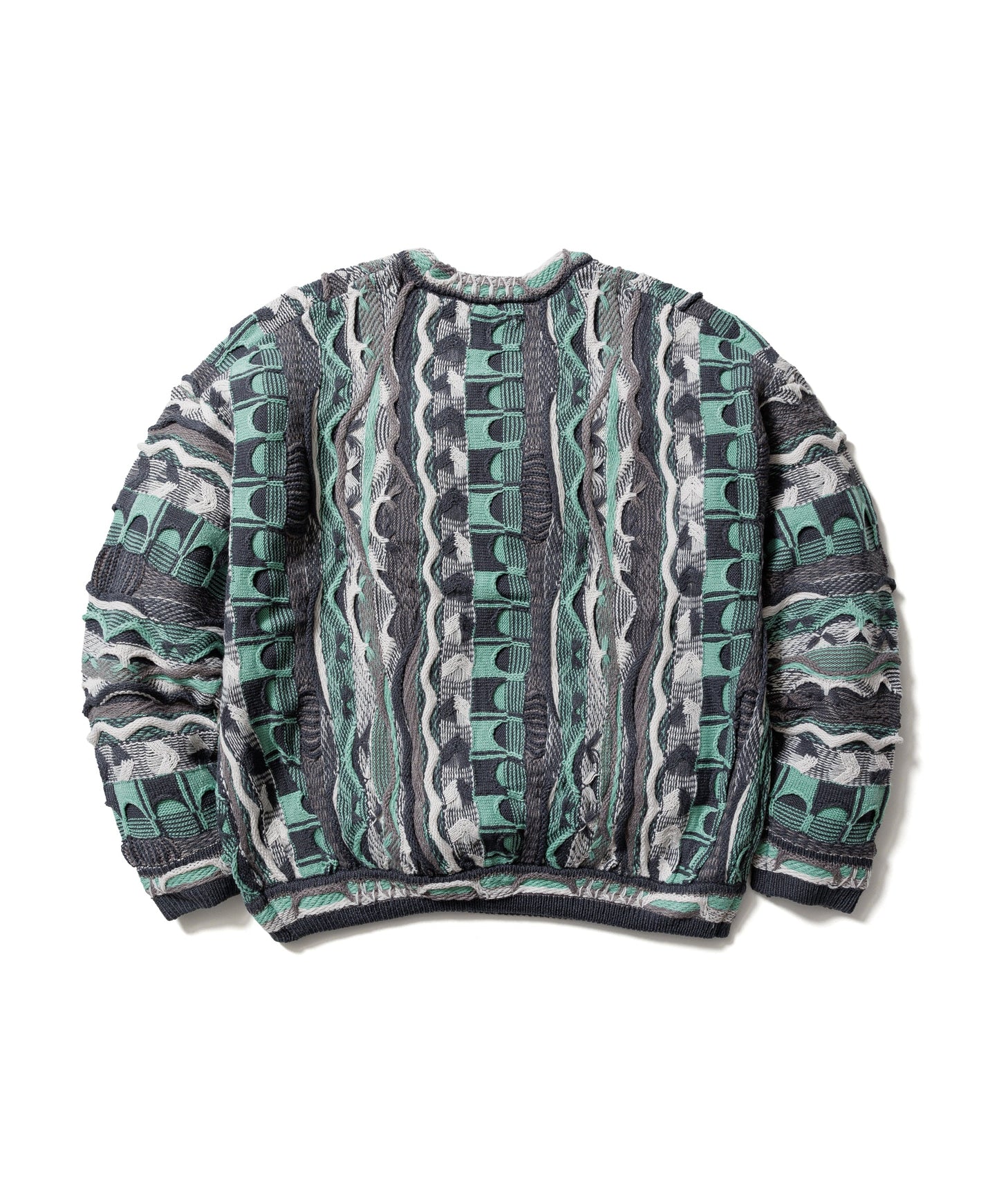 3D CREW NECK KNIT