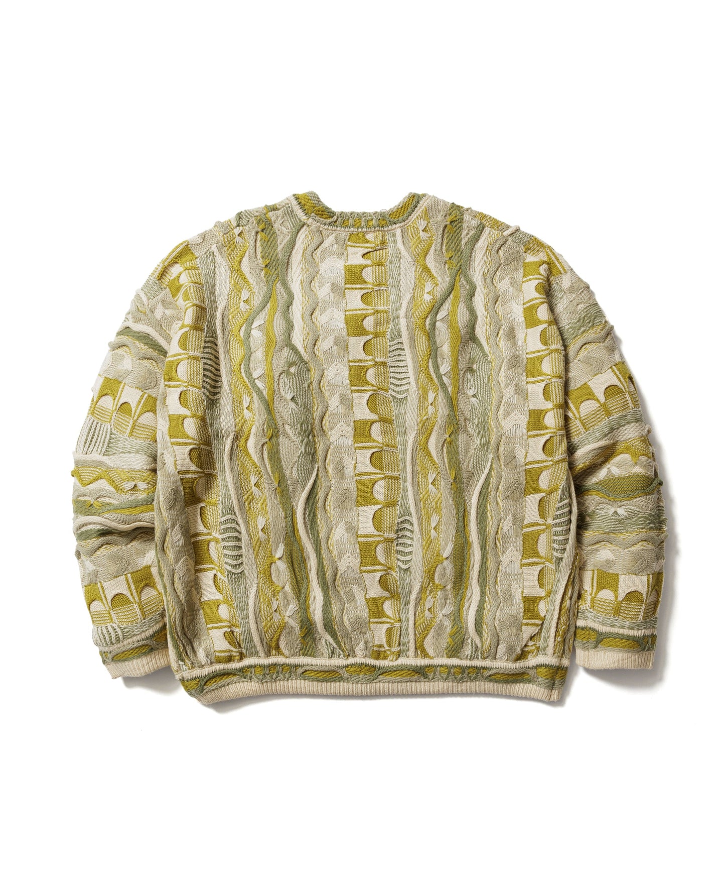 3D CREW NECK KNIT