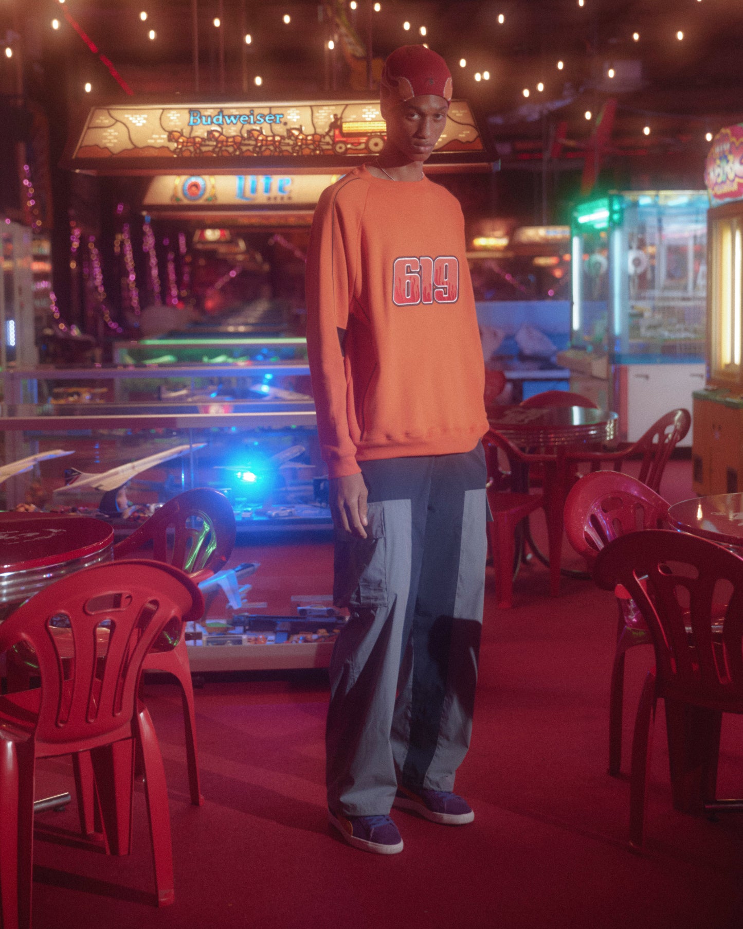 2TONE CARGO TROUSERS