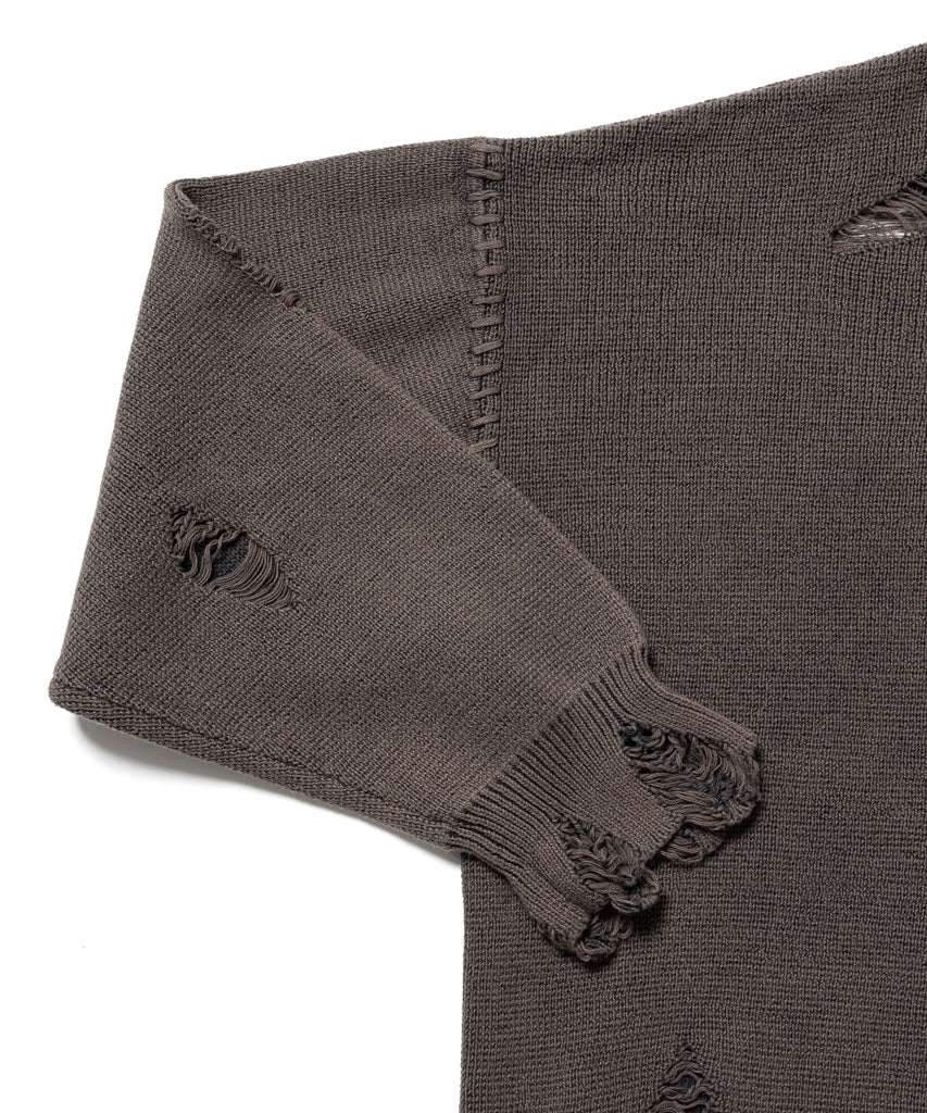 DAMEGE COTTON SWEATER