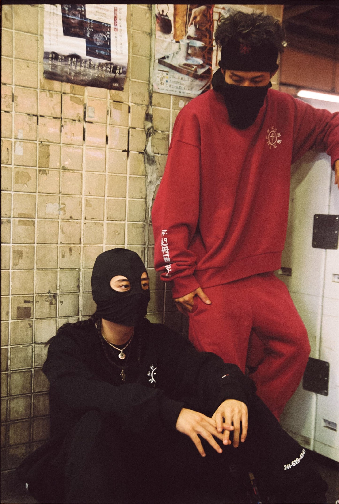 F-LAGSTUF-F × hangoverz Crew neck Sweat