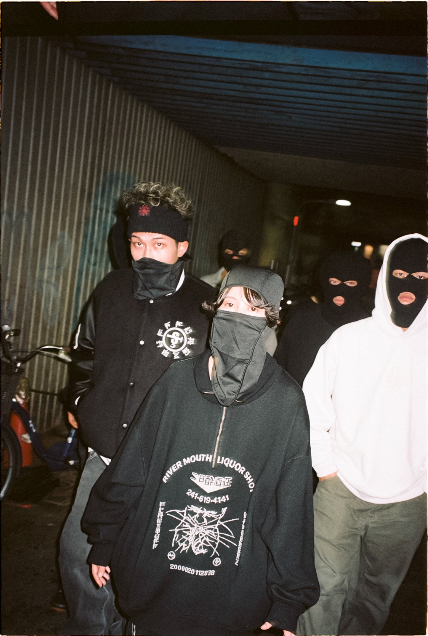 F-LAGSTUF-F × hangoverz HALF-ZIP KNIT