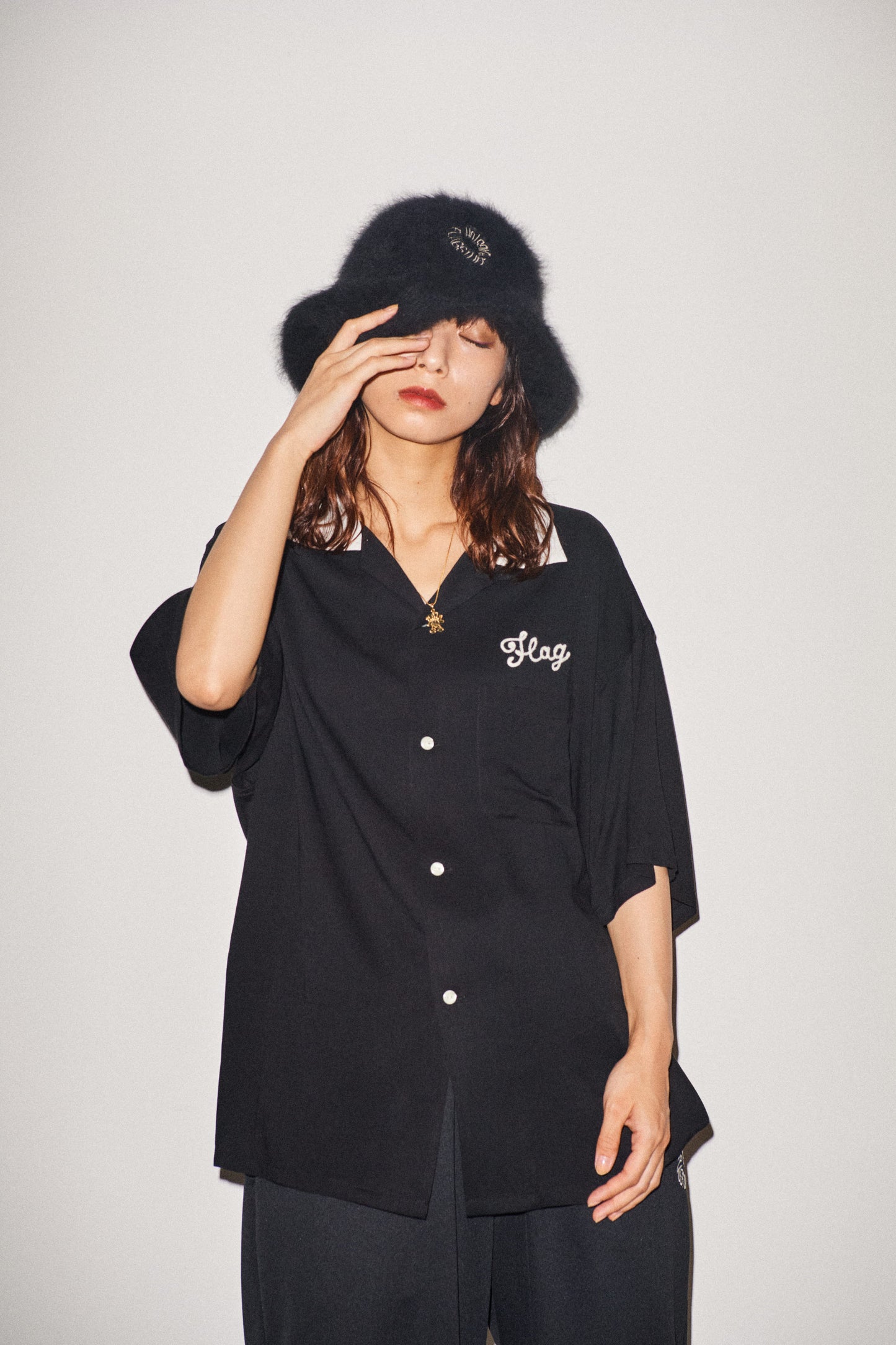 "BEAR" S/S BOWLING SHIRT
