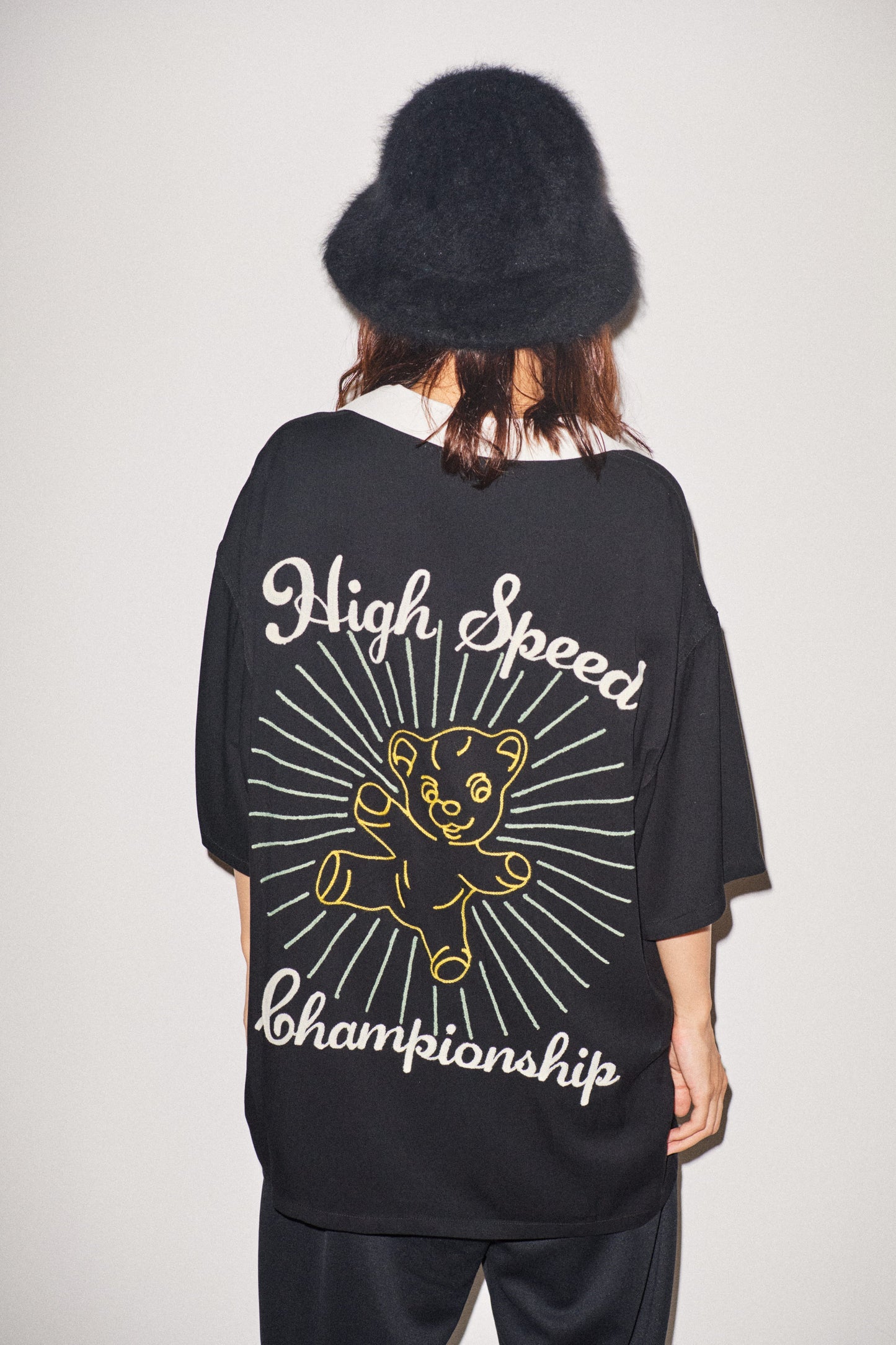 "BEAR" S/S BOWLING SHIRT