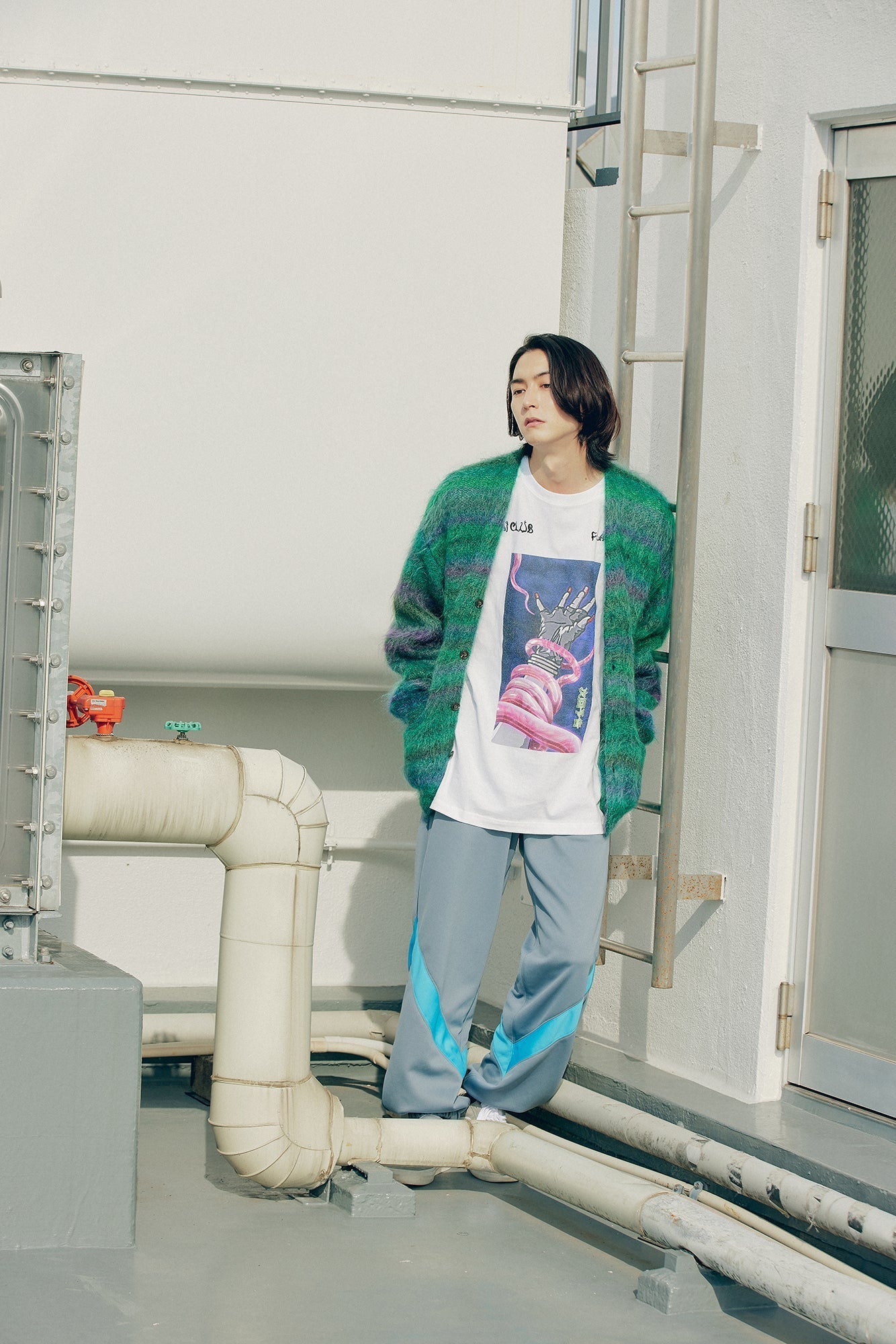 Hentai Club × F-LAGSTUF-F LS Tee