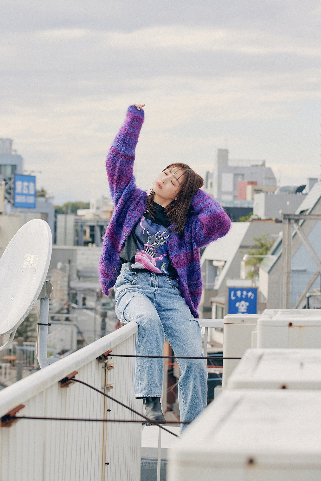 Hentai Club × F-LAGSTUF-F LS Tee