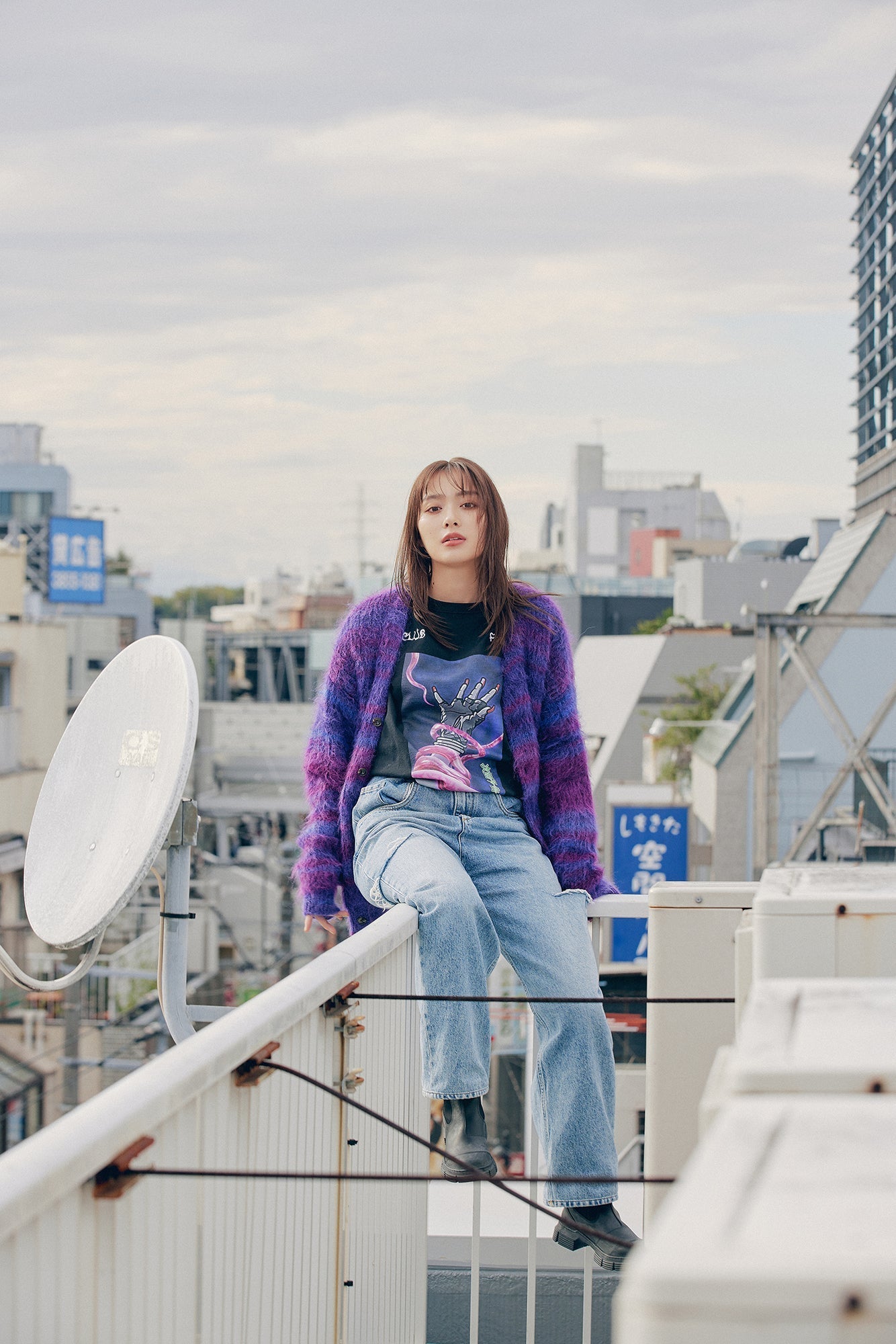 Hentai Club × F-LAGSTUF-F LS Tee
