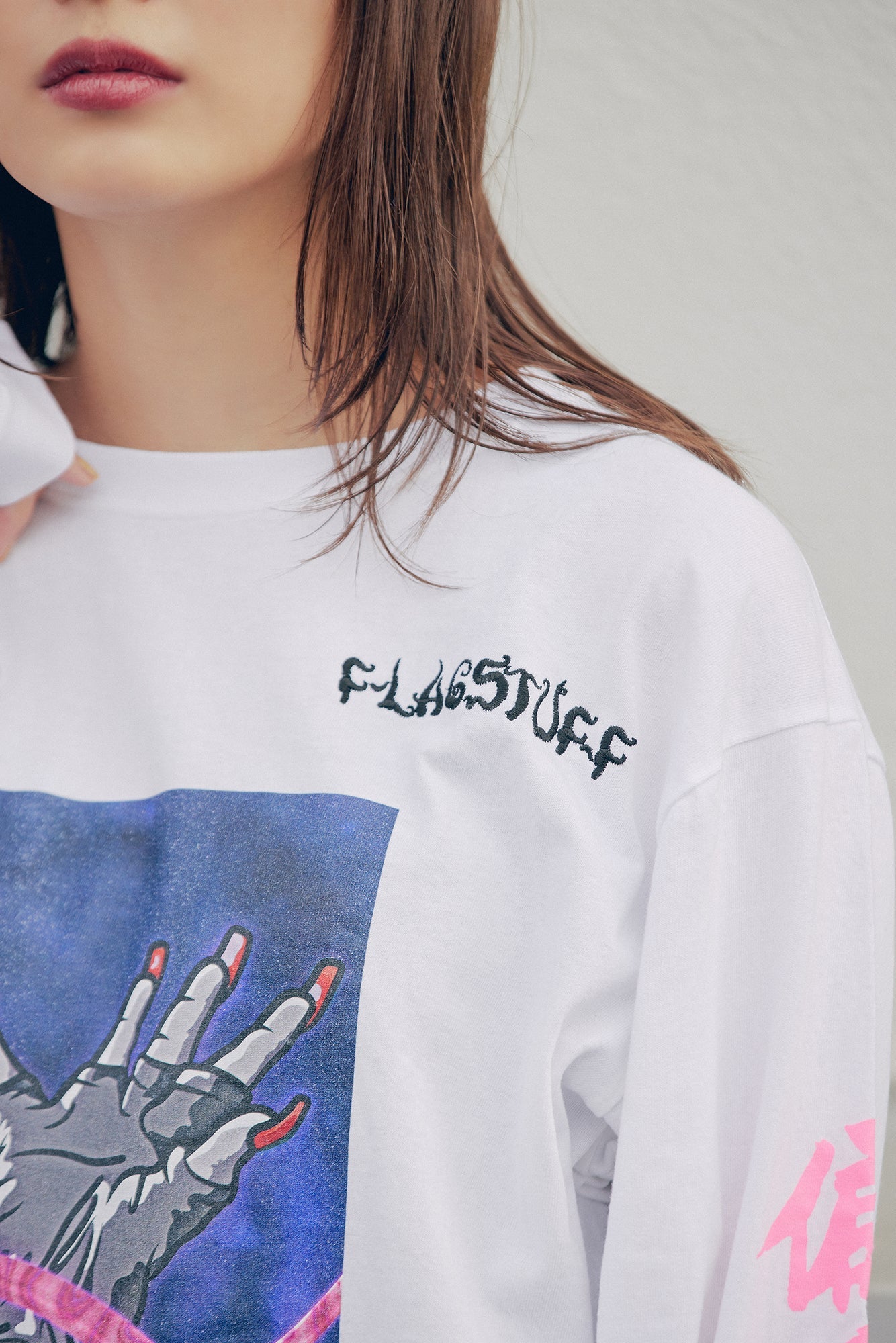 Hentai Club × F-LAGSTUF-F LS Tee