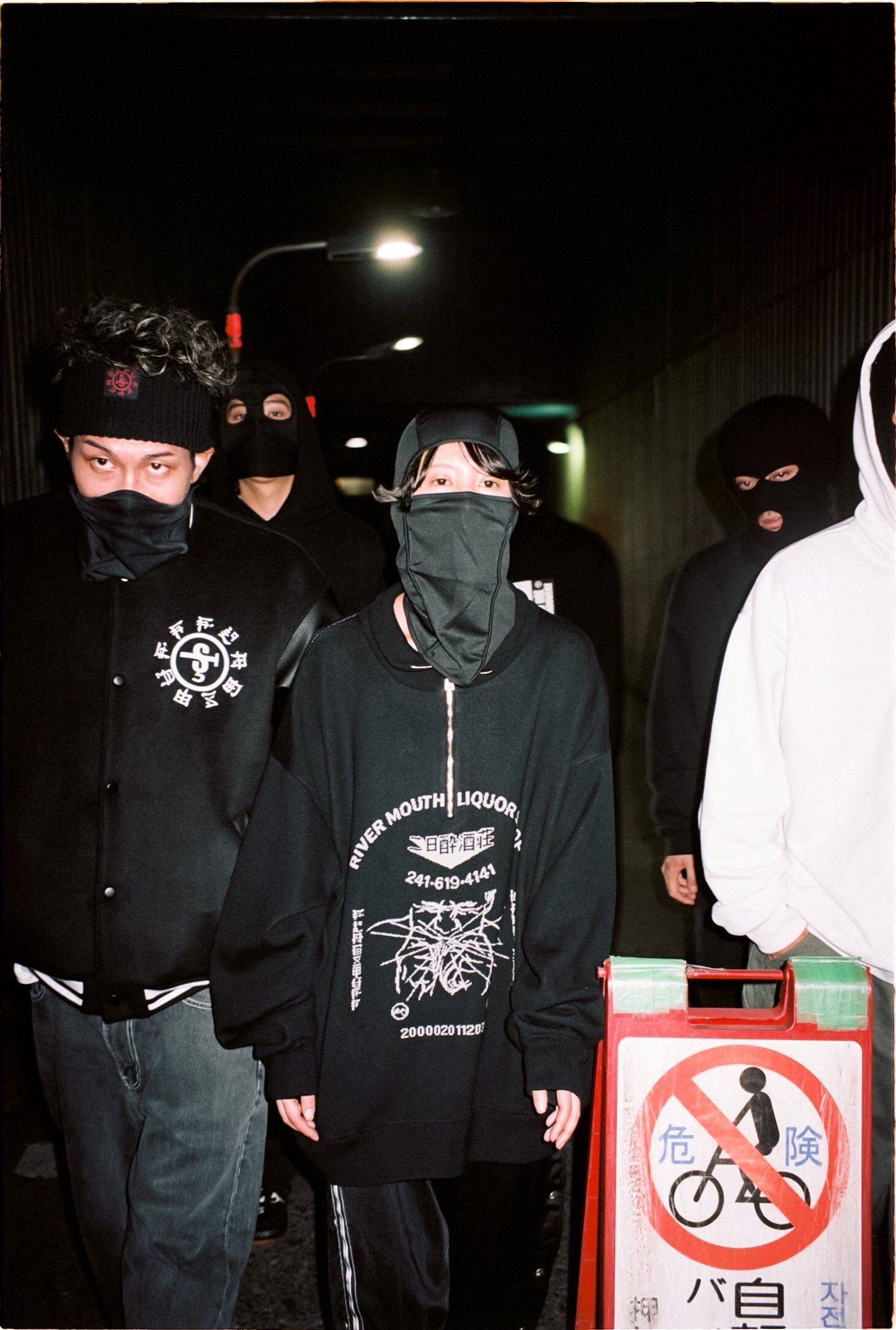 F-LAGSTUF-F × hangoverz HALF-ZIP KNIT