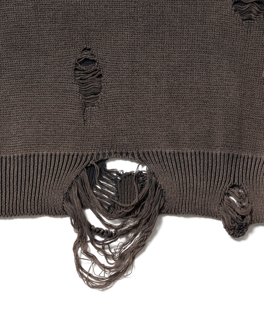 DAMEGE COTTON SWEATER