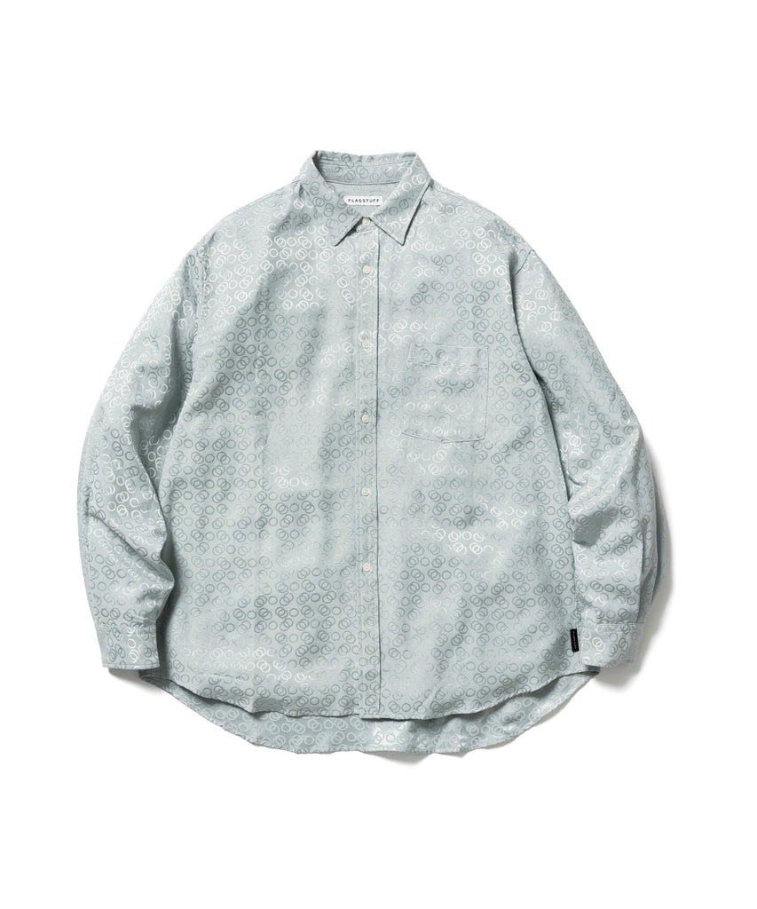 CIRCLE PATTERN L/S SHIRT