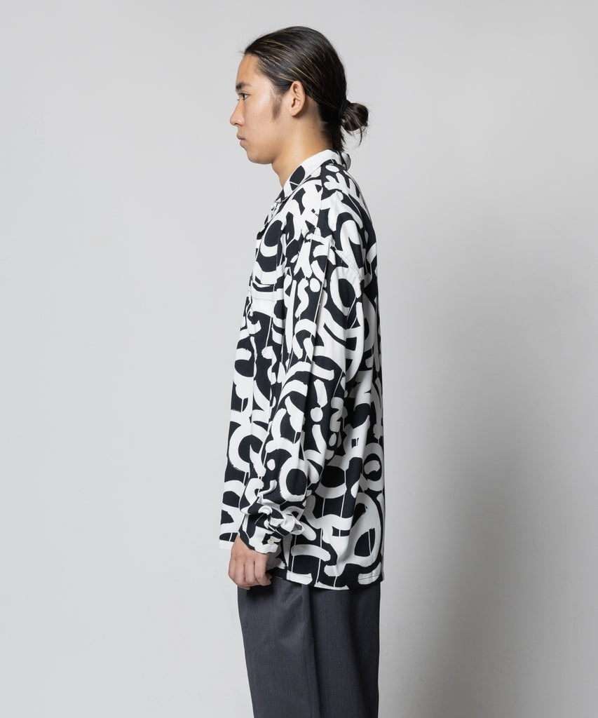 23SS-FSxELIJAH-02 OPEN COLOR L/S SHIRT