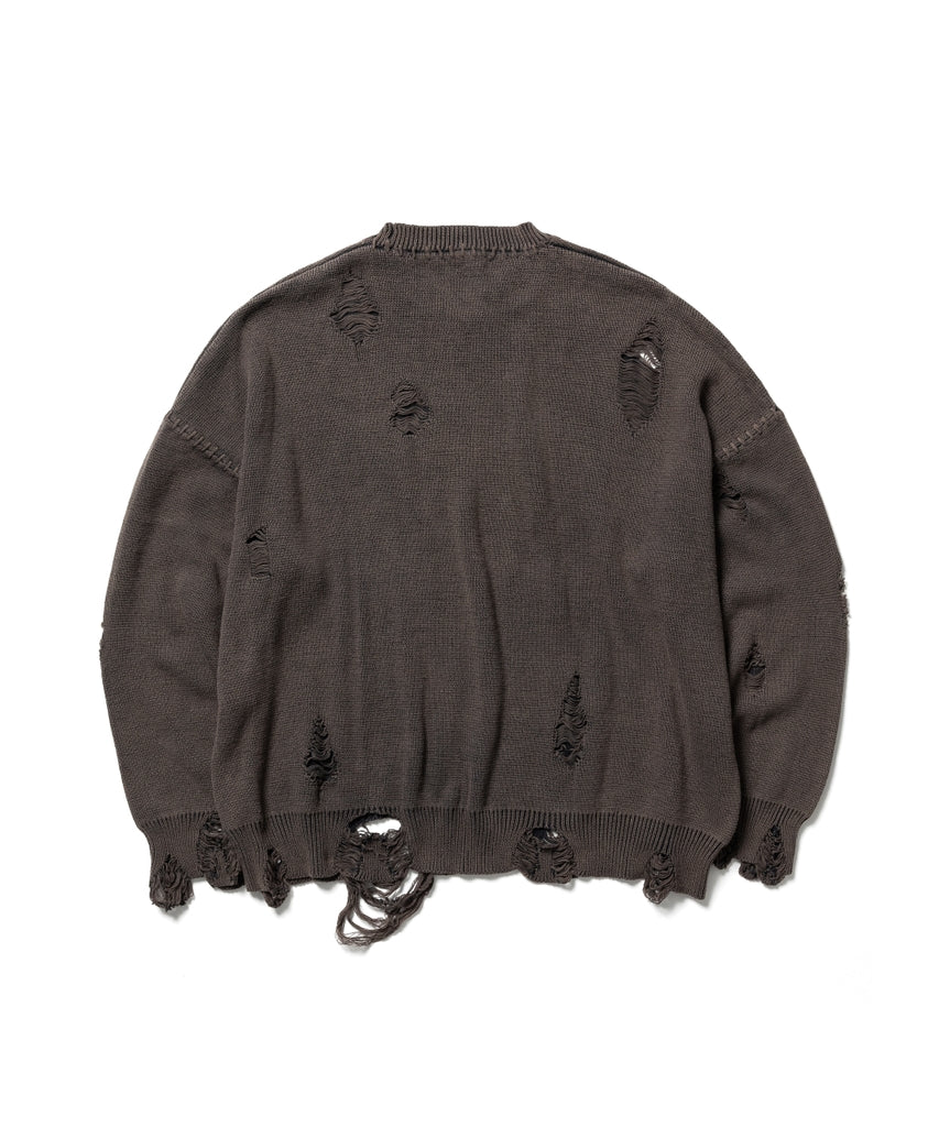 DAMEGE COTTON SWEATER