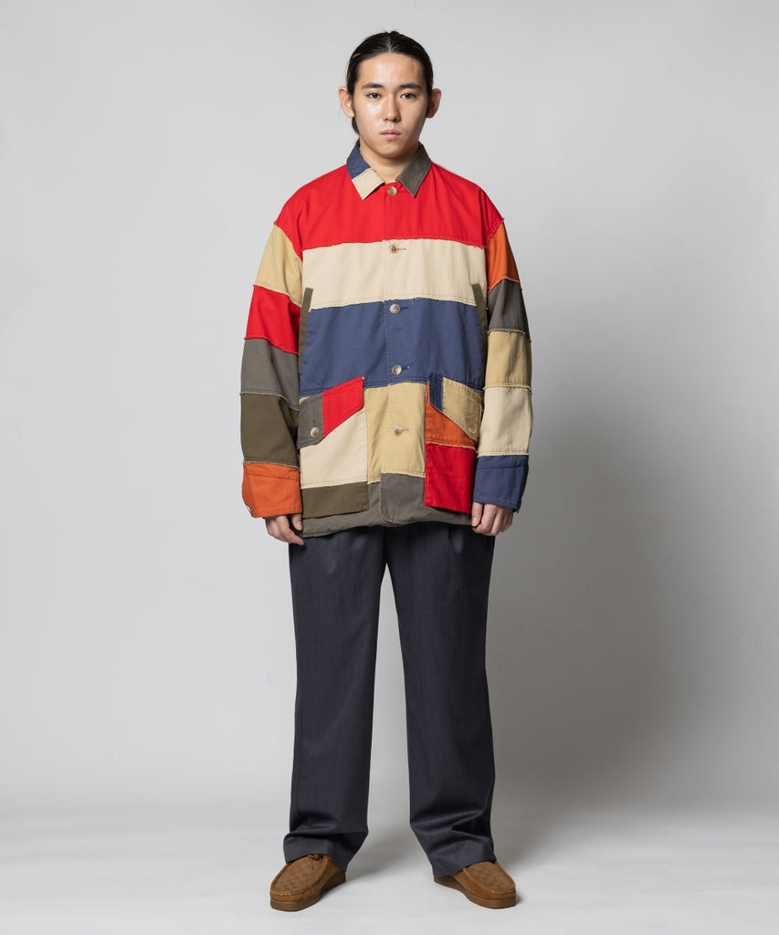 23SS-FS-03 PATCH WORK SAFARI JACKET