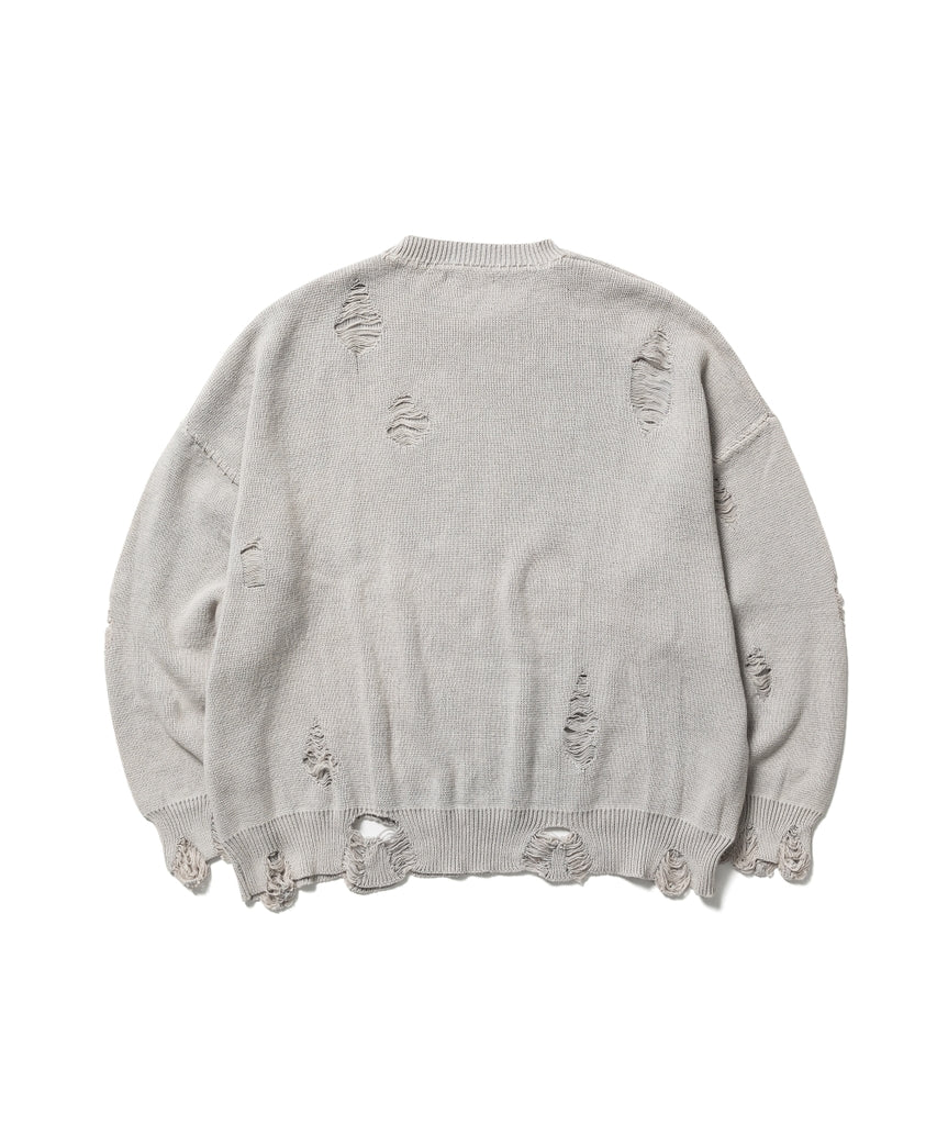 DAMEGE COTTON SWEATER