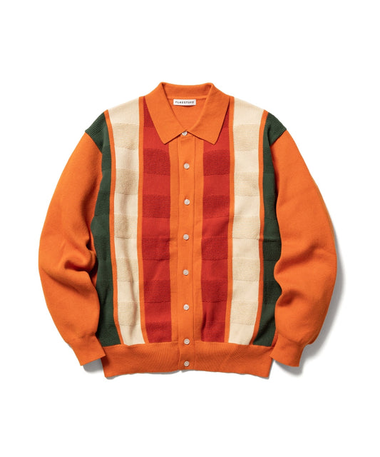 STRIPE KNIT CARDIGAN