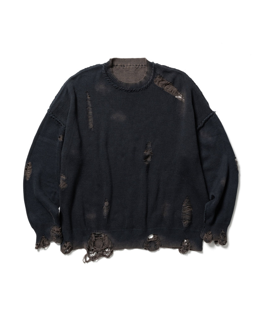 DAMEGE COTTON SWEATER