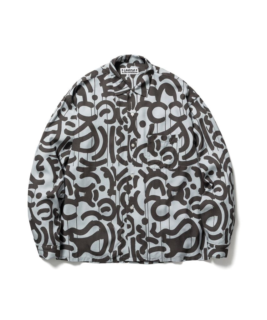 23SS-FSxELIJAH-02 OPEN COLOR L/S SHIRT