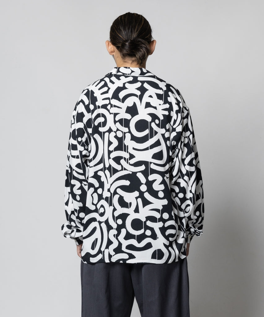 23SS-FSxELIJAH-02 OPEN COLOR L/S SHIRT