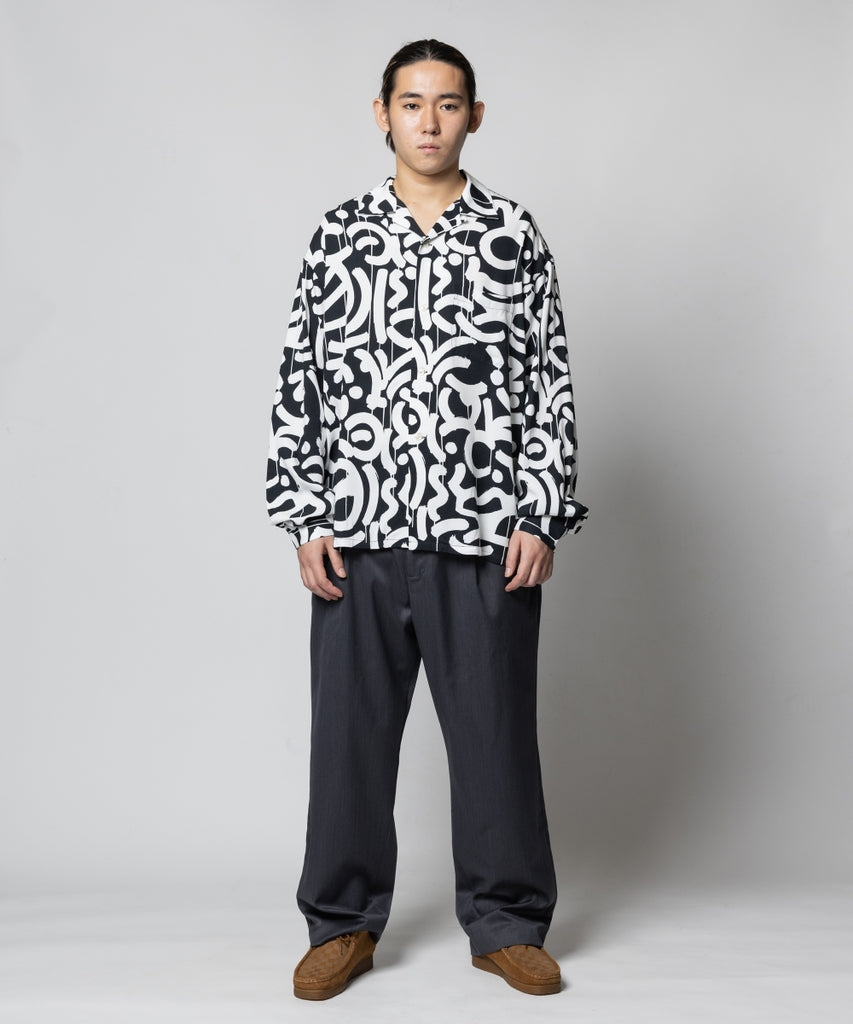23SS-FSxELIJAH-02 OPEN COLOR L/S SHIRT