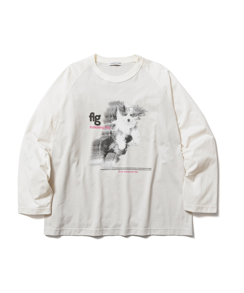 23SS-FS-35"DOG”RAGLAN T-SHIRTS