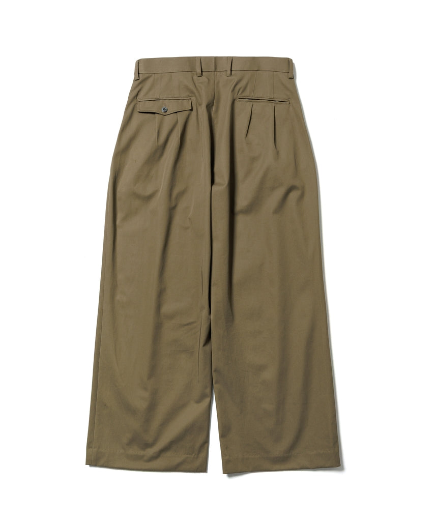 2-TUCK WIDE TROUSER