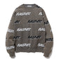 "F-LAGSTUF-F"COTTON SWEATER