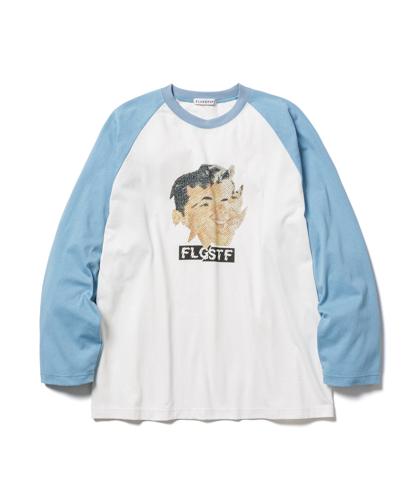 "FACE"RAGLAN SLEEVE L/S　TEE