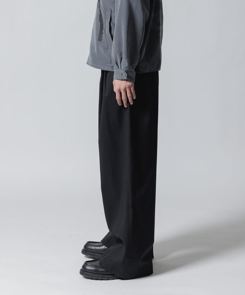 2-TUCK WIDE TROUSER